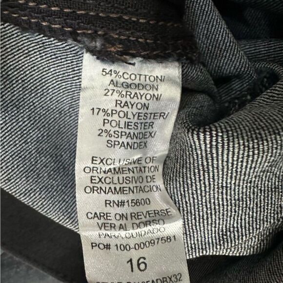 Democracy Blue Skinny Jegging Jeans Classic Fit Ab Solution Booty Lift Jeggings - Picture 8 of 10